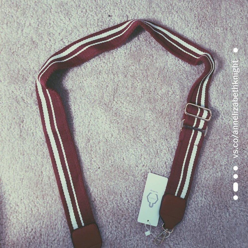 game day purse strap.